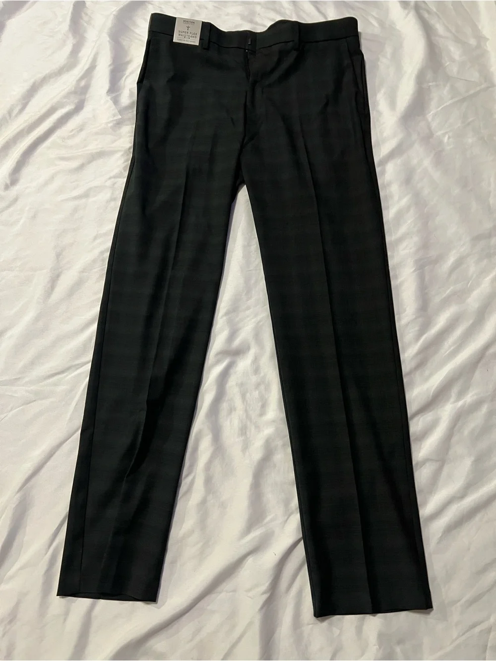 Kenneth Cole Slim Black Dress Pants